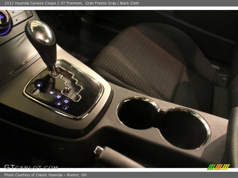 Gran Premio Gray / Black Cloth 2012 Hyundai Genesis Coupe 2.0T Premium