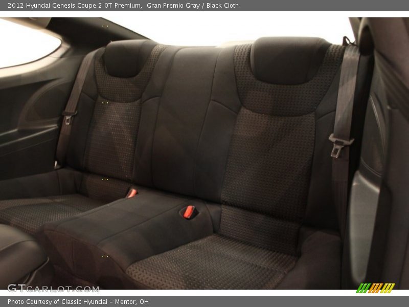 Gran Premio Gray / Black Cloth 2012 Hyundai Genesis Coupe 2.0T Premium