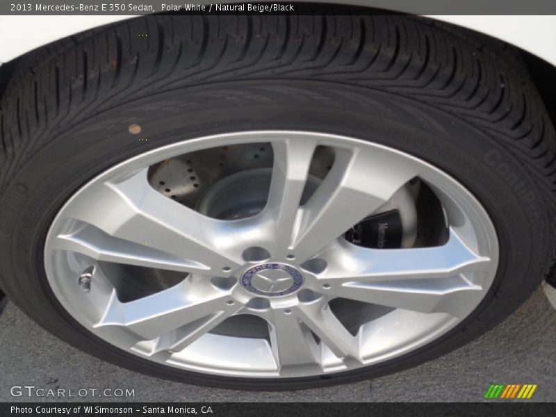 Polar White / Natural Beige/Black 2013 Mercedes-Benz E 350 Sedan