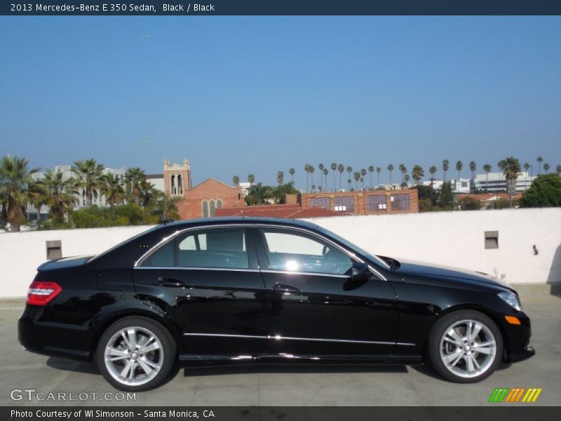 Black / Black 2013 Mercedes-Benz E 350 Sedan