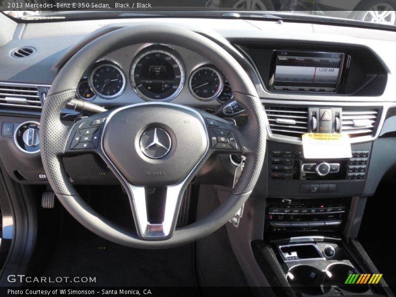 Black / Black 2013 Mercedes-Benz E 350 Sedan