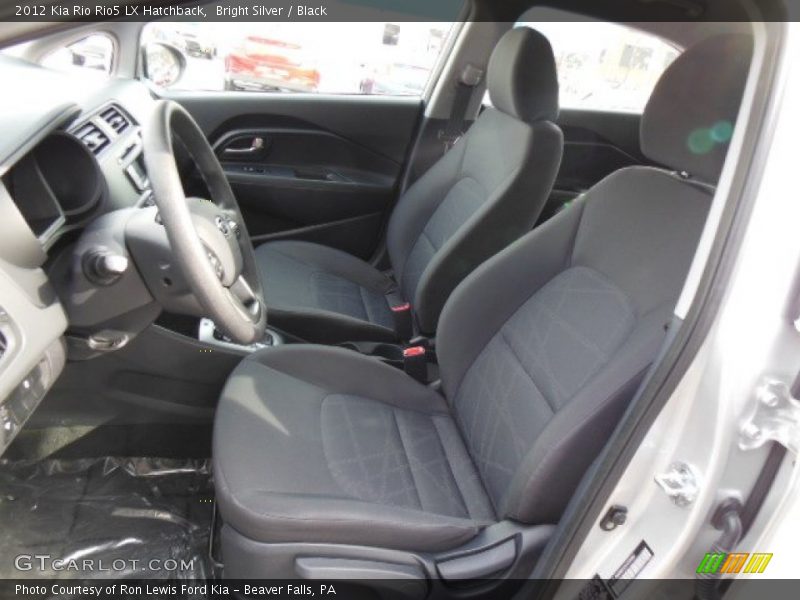 Front Seat of 2012 Rio Rio5 LX Hatchback