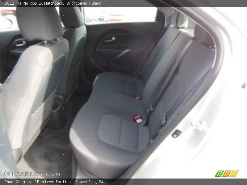 Rear Seat of 2012 Rio Rio5 LX Hatchback