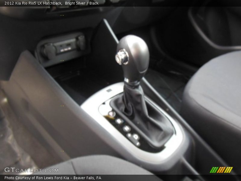 Bright Silver / Black 2012 Kia Rio Rio5 LX Hatchback