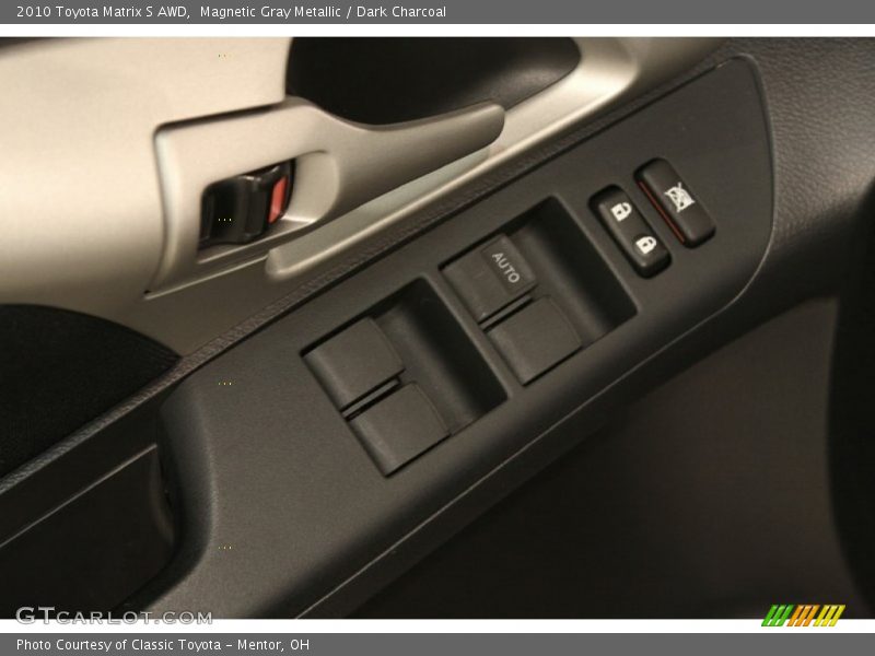 Magnetic Gray Metallic / Dark Charcoal 2010 Toyota Matrix S AWD