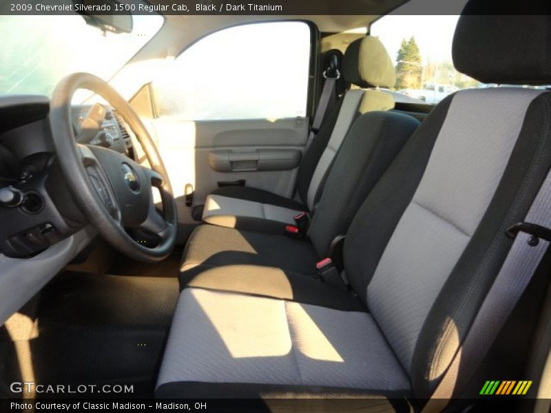 Black / Dark Titanium 2009 Chevrolet Silverado 1500 Regular Cab