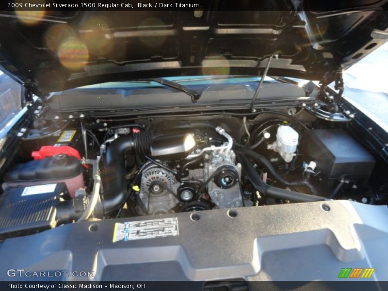 Black / Dark Titanium 2009 Chevrolet Silverado 1500 Regular Cab
