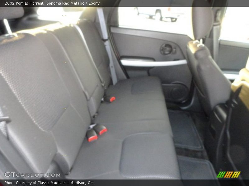 Sonoma Red Metallic / Ebony 2009 Pontiac Torrent