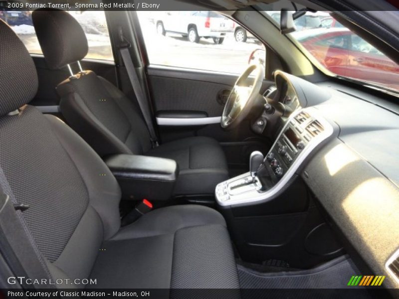 Sonoma Red Metallic / Ebony 2009 Pontiac Torrent