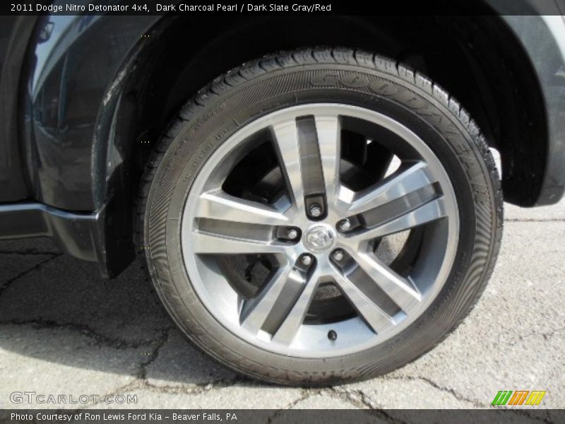 Dark Charcoal Pearl / Dark Slate Gray/Red 2011 Dodge Nitro Detonator 4x4