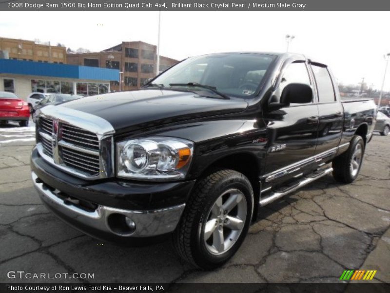 Front 3/4 View of 2008 Ram 1500 Big Horn Edition Quad Cab 4x4
