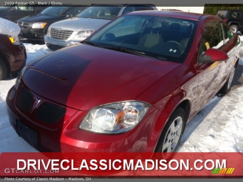 Black / Ebony 2009 Pontiac G5
