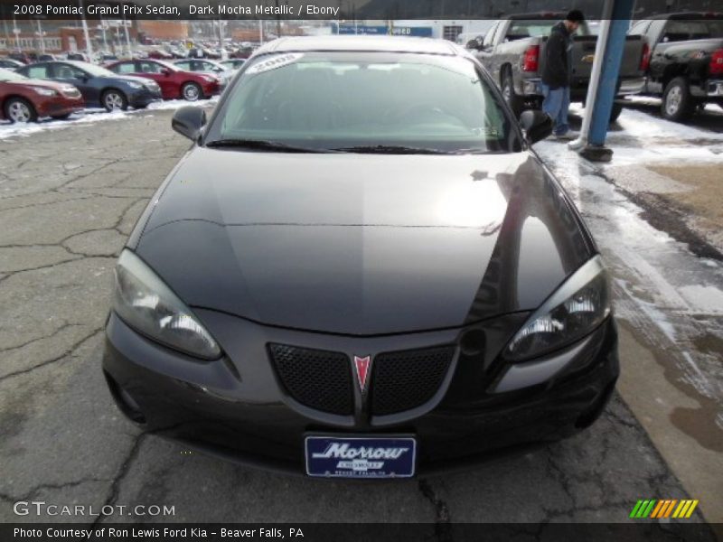 Dark Mocha Metallic / Ebony 2008 Pontiac Grand Prix Sedan