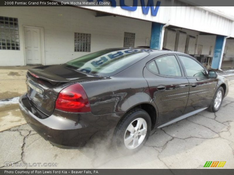 Dark Mocha Metallic / Ebony 2008 Pontiac Grand Prix Sedan