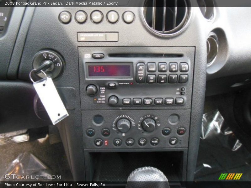 Dark Mocha Metallic / Ebony 2008 Pontiac Grand Prix Sedan