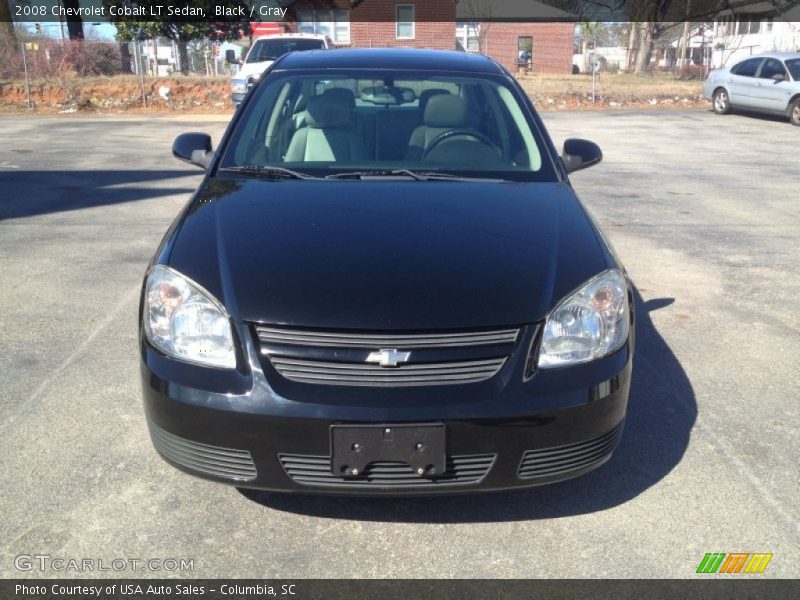 Black / Gray 2008 Chevrolet Cobalt LT Sedan