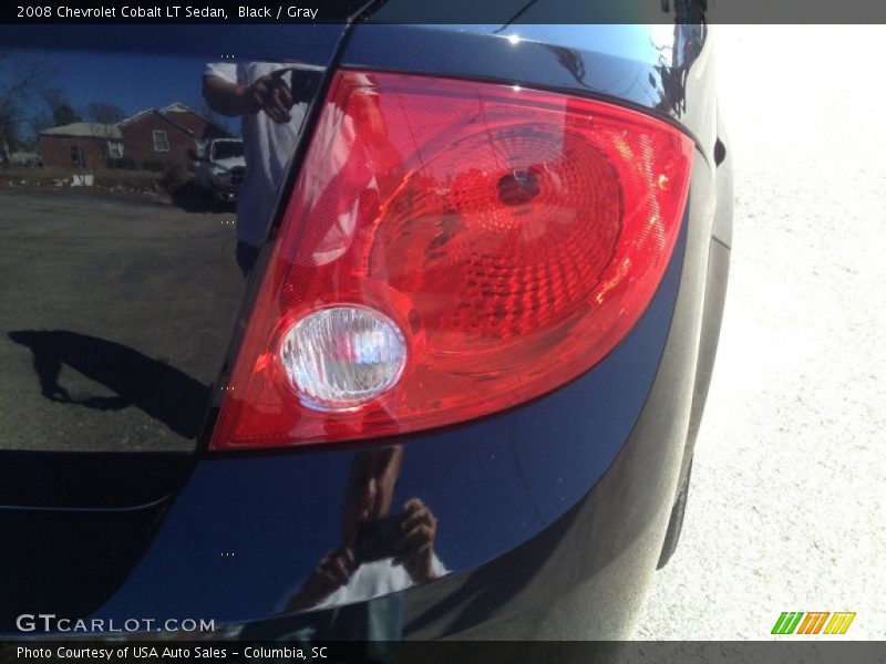 Black / Gray 2008 Chevrolet Cobalt LT Sedan
