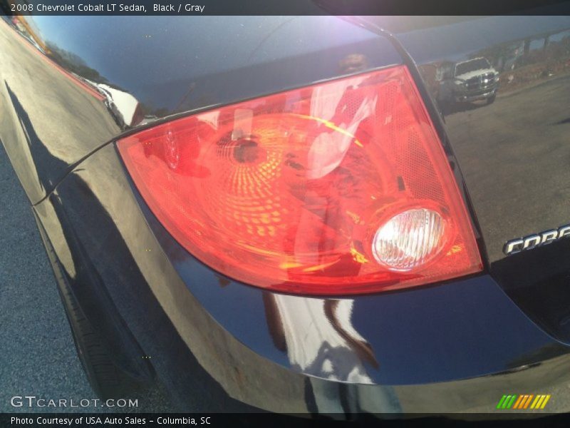 Black / Gray 2008 Chevrolet Cobalt LT Sedan