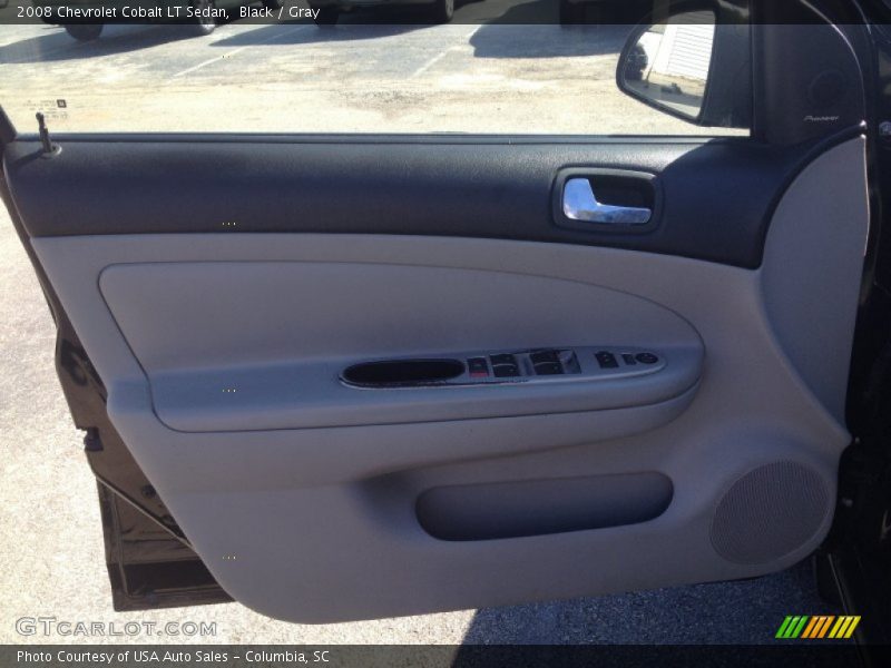 Black / Gray 2008 Chevrolet Cobalt LT Sedan