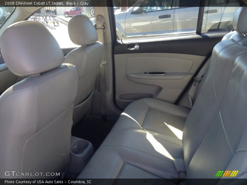 Black / Gray 2008 Chevrolet Cobalt LT Sedan