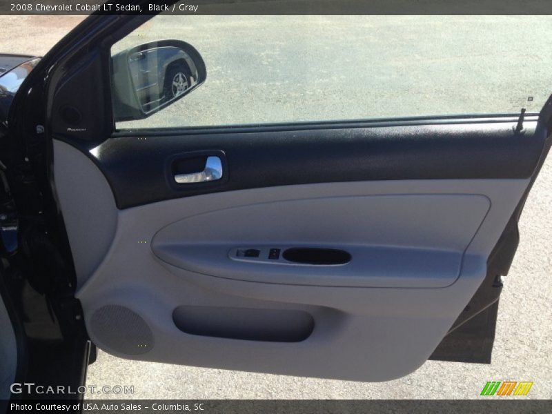 Black / Gray 2008 Chevrolet Cobalt LT Sedan