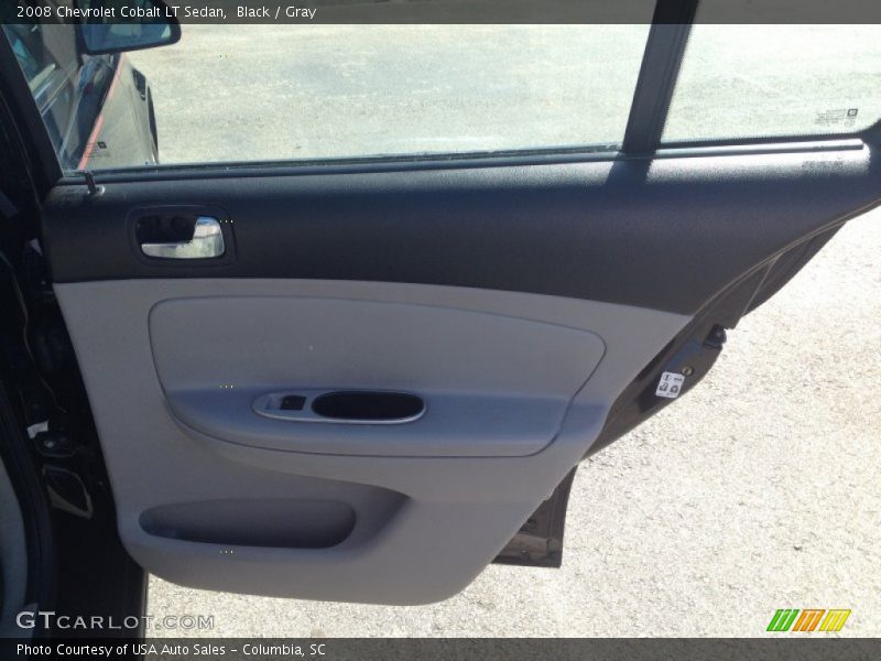 Black / Gray 2008 Chevrolet Cobalt LT Sedan