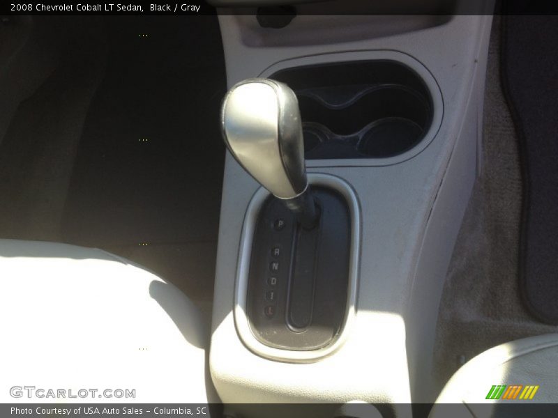 Black / Gray 2008 Chevrolet Cobalt LT Sedan