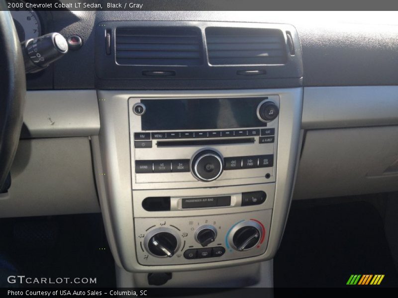 Black / Gray 2008 Chevrolet Cobalt LT Sedan
