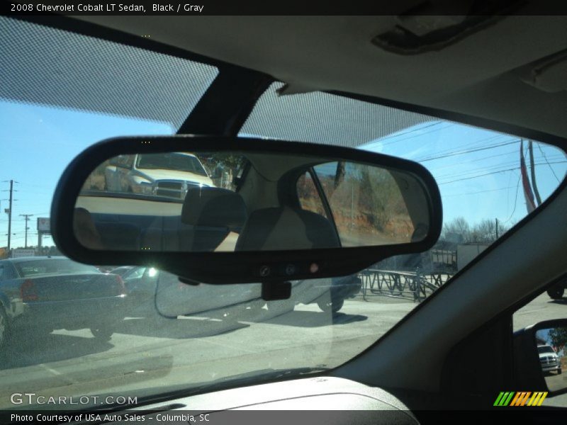 Black / Gray 2008 Chevrolet Cobalt LT Sedan