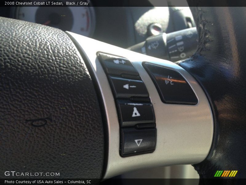 Black / Gray 2008 Chevrolet Cobalt LT Sedan