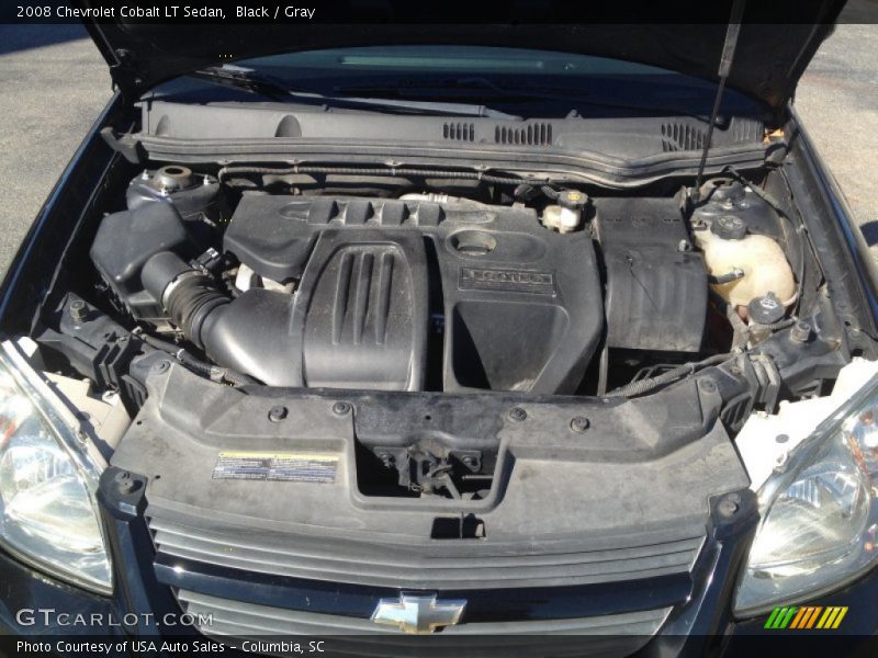 Black / Gray 2008 Chevrolet Cobalt LT Sedan
