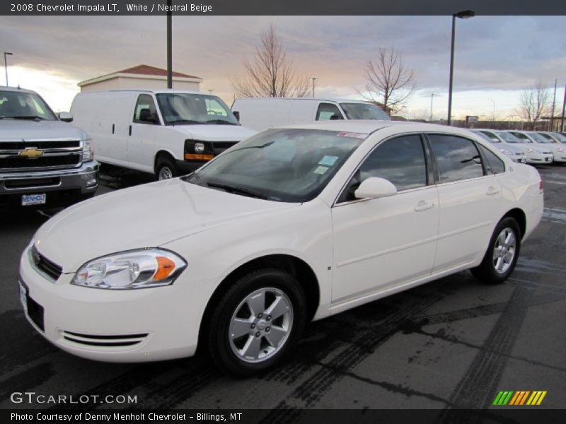 Front 3/4 View of 2008 Impala LT
