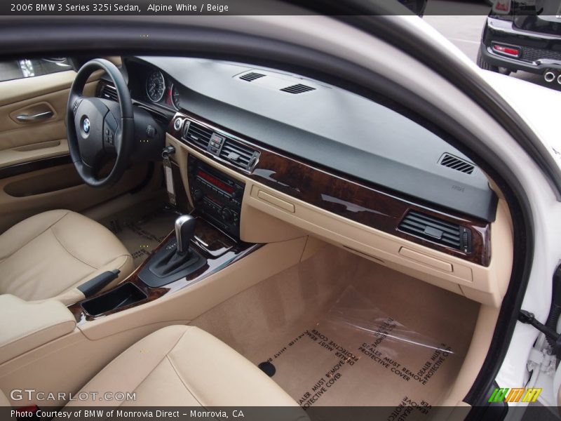 Alpine White / Beige 2006 BMW 3 Series 325i Sedan