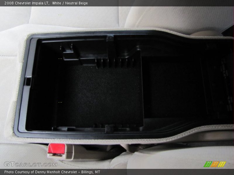 White / Neutral Beige 2008 Chevrolet Impala LT