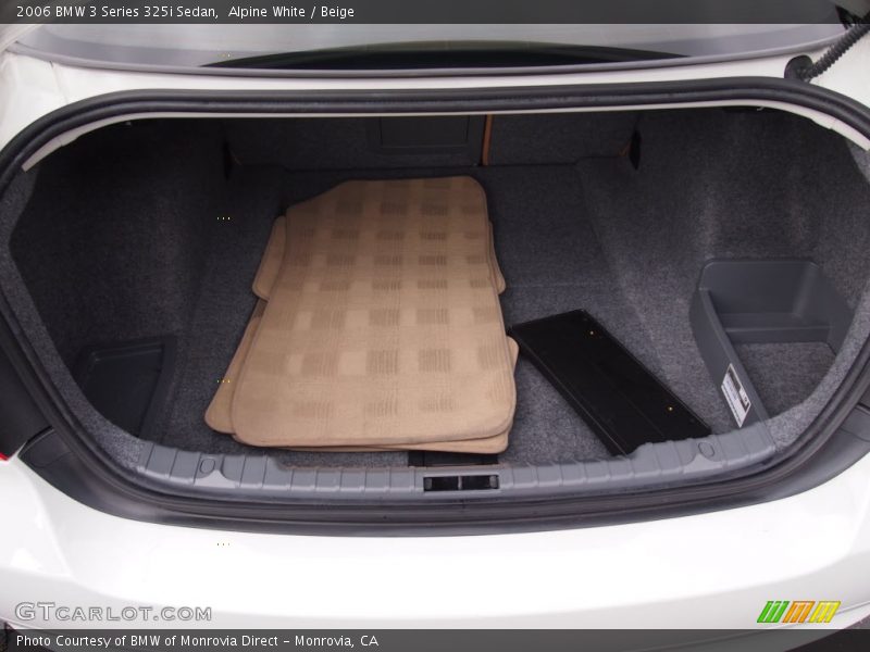Alpine White / Beige 2006 BMW 3 Series 325i Sedan