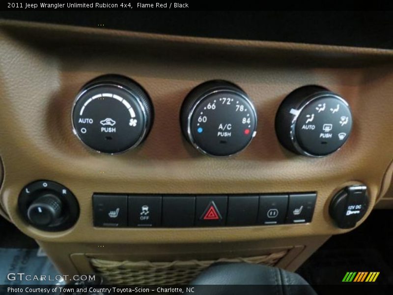 Flame Red / Black 2011 Jeep Wrangler Unlimited Rubicon 4x4