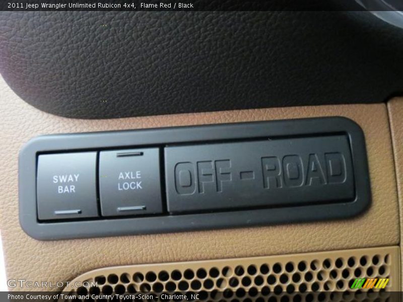 Flame Red / Black 2011 Jeep Wrangler Unlimited Rubicon 4x4