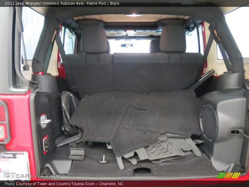 Flame Red / Black 2011 Jeep Wrangler Unlimited Rubicon 4x4