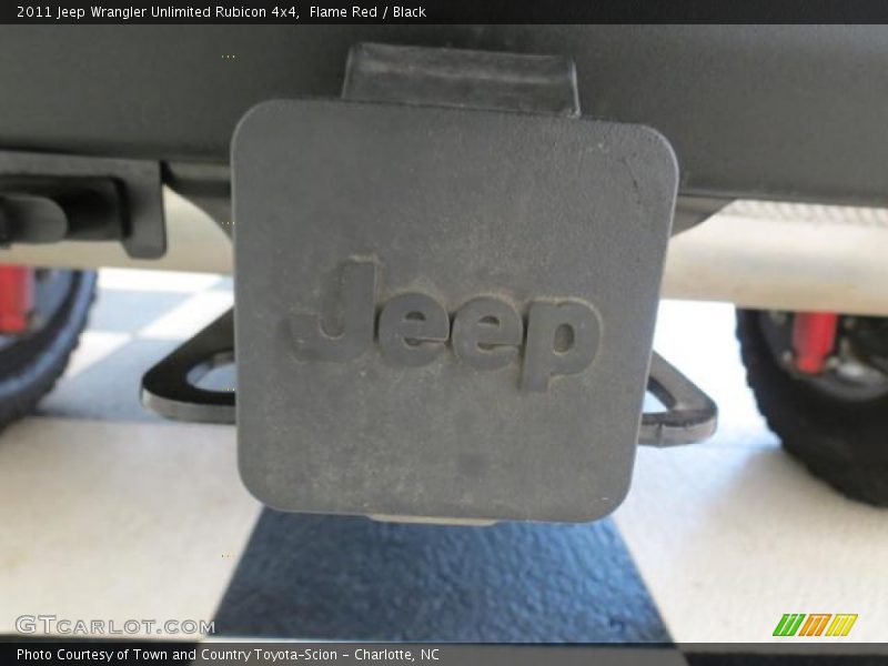 Flame Red / Black 2011 Jeep Wrangler Unlimited Rubicon 4x4