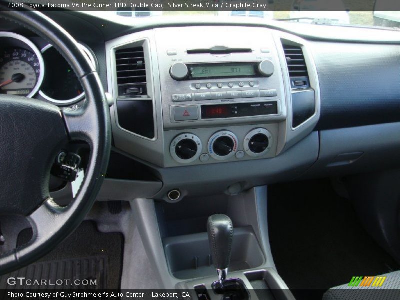 Silver Streak Mica / Graphite Gray 2008 Toyota Tacoma V6 PreRunner TRD Double Cab