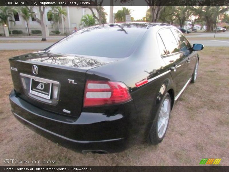 Nighthawk Black Pearl / Ebony 2008 Acura TL 3.2