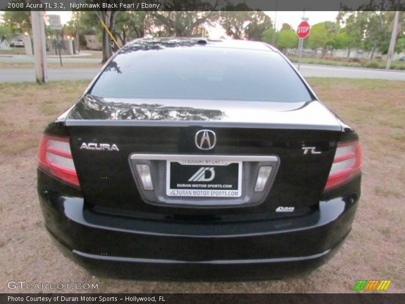 Nighthawk Black Pearl / Ebony 2008 Acura TL 3.2