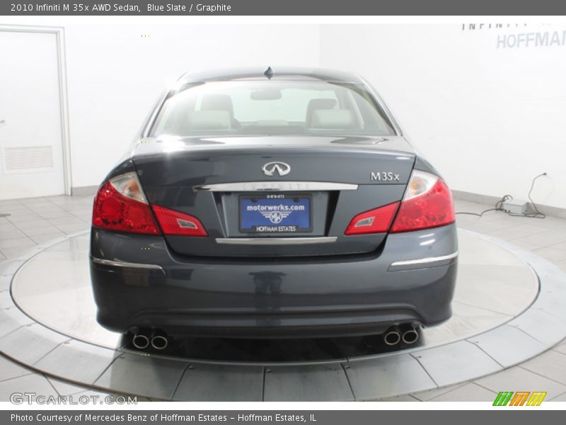 Blue Slate / Graphite 2010 Infiniti M 35x AWD Sedan