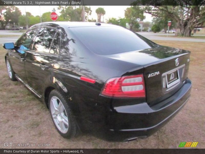 Nighthawk Black Pearl / Ebony 2008 Acura TL 3.2