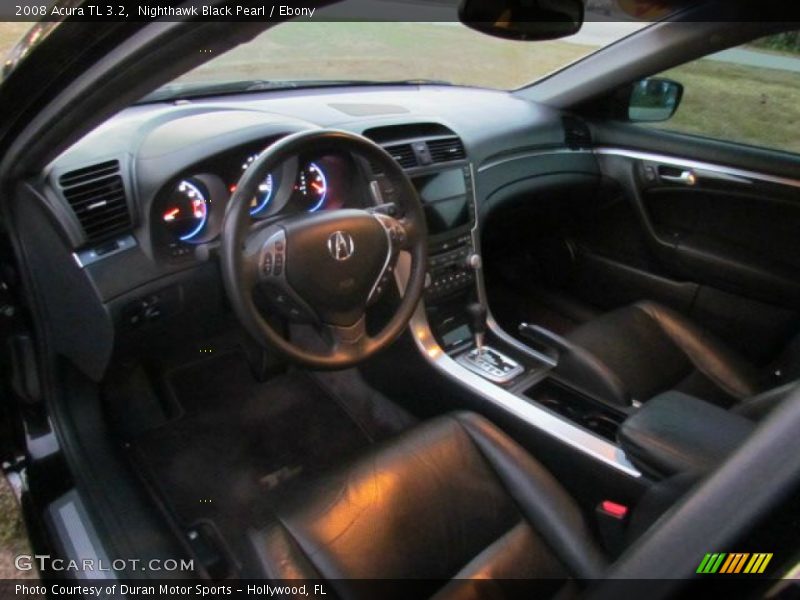 Ebony Interior - 2008 TL 3.2 