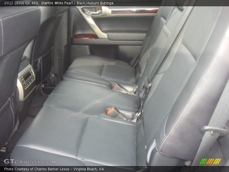 Starfire White Pearl / Black/Auburn Bubinga 2012 Lexus GX 460