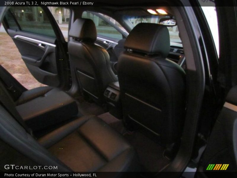 Nighthawk Black Pearl / Ebony 2008 Acura TL 3.2