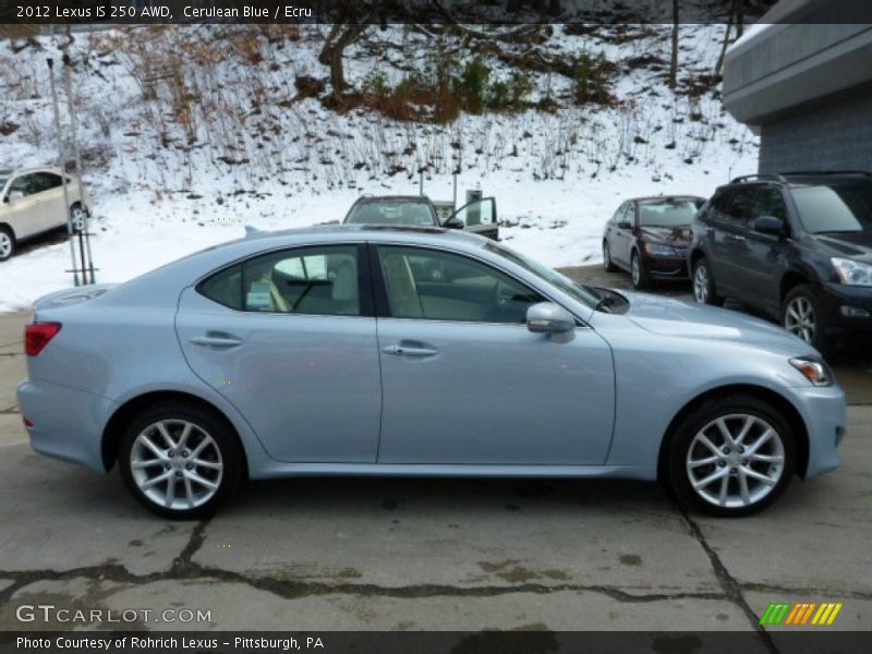  2012 IS 250 AWD Cerulean Blue