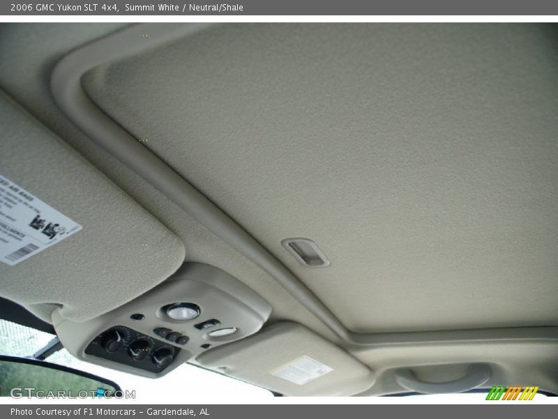 Summit White / Neutral/Shale 2006 GMC Yukon SLT 4x4