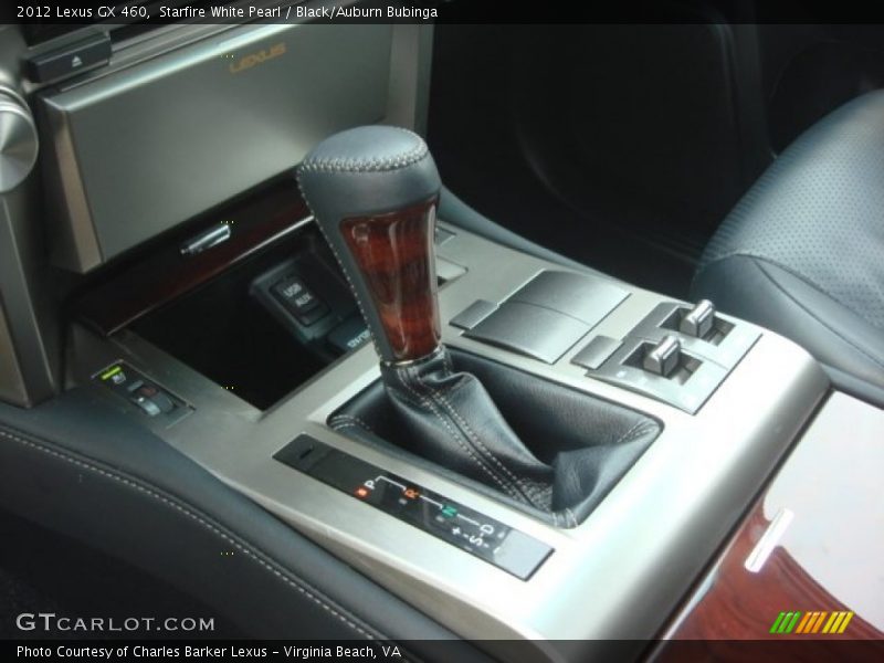 Starfire White Pearl / Black/Auburn Bubinga 2012 Lexus GX 460